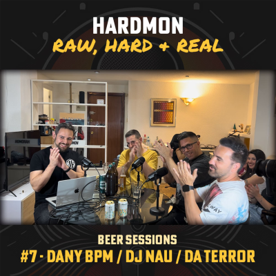 episode 🎧 DEL BAKALAO AL HARD TECHNO: FESTIVALES, CAMBIOS Y RISAS CON DANY BPM, DJ NAU Y DA TERROR – Beer Sessions #7 artwork