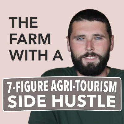 episode 7 figures in agri-tourism with Ryan MacKay artwork