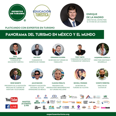 episode Conversando con Expertos en Turismo - Enrique de la Madrid artwork