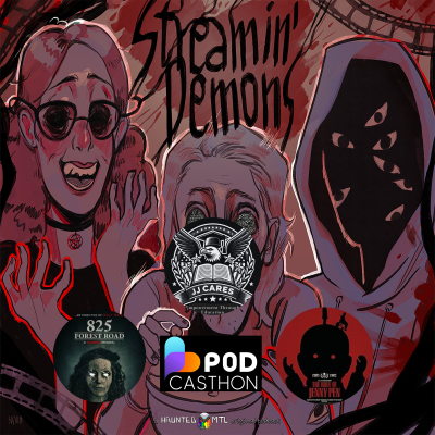 episode 91. PODCASTATHON: JJ Cares, 825 Forest Road, Rule of Jenny Pen artwork