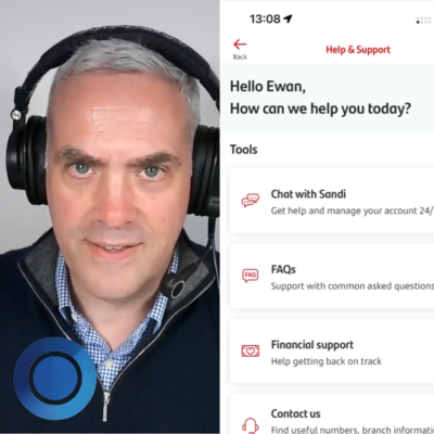 episode Episode 56: Santander UK's chatbot walkthrough artwork