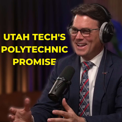 episode Future of Utah Tech University hinges on community engagement and practical education artwork