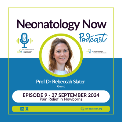 episode Pain relief in newborns with Prof Dr Rebeccah Slater artwork