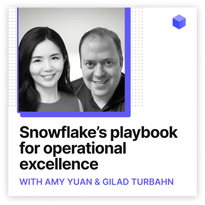 episode Snowflake’s playbook for operational excellence artwork