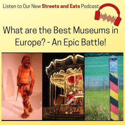 episode Our Top 5 Museums in Europe - We Battle it Out! artwork