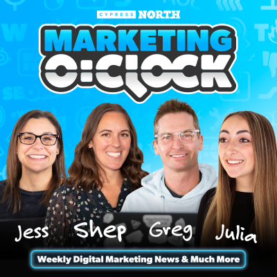 Kansikuva näyttelystä Marketing O'Clock - Digital Marketing News