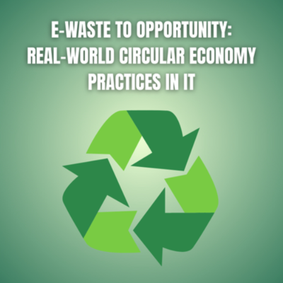 episode E-waste to Opportunity: Real-World Circular Economy Practices in IT artwork