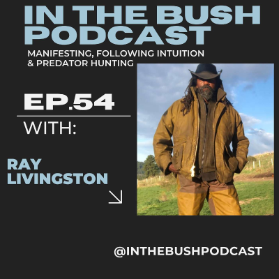 episode Manifesting, following intuition and hunting predators with Ray Livingston artwork