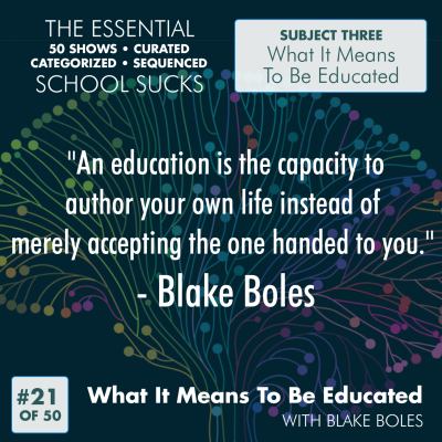 episode 21. What It Means To Be Educated artwork