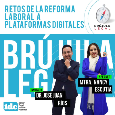 episode Retos de la reforma laboral a plataformas digitales artwork