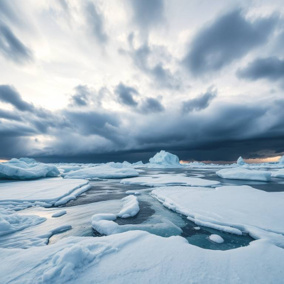 episode Icy Arctic Waves - 10 Hours Sleep Sound artwork