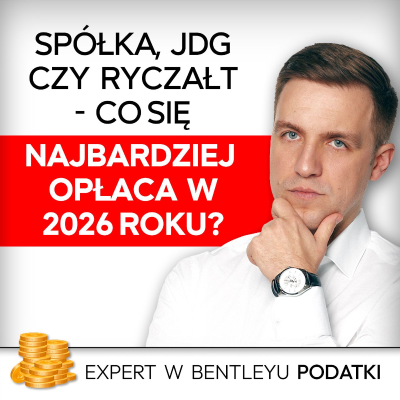 episode Jak płacić niższe podatki w 2026 roku? Formy prowadzenia działalności gospodarczej Bartosz Szaleniec artwork