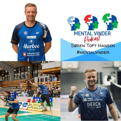 episode Søren Toft Hansen – passioneret badmintonspiller og -træner #232 artwork