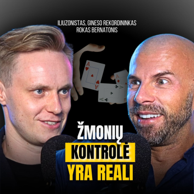 episode ROKAS MAGIC: Mentalizmas, Žmonių įtaiga, Lošimai kazino, Gatvės apgaulės | TG097 artwork