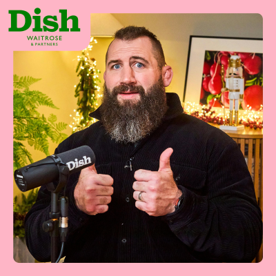 episode Joe Marler, jalapeño honey pulled pork with lime slaw, and a viognier artwork