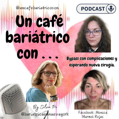 episode 2x15 Podcast Un café bariátrico con Mónica, bypass enero 2024 muchas complicaciones y a día de hoy esperando una nueva cirugía. artwork