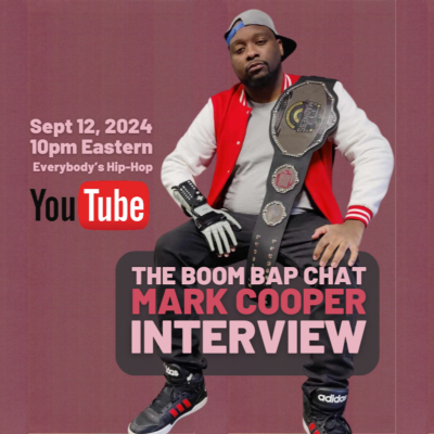 episode Mark Cooper on the Boom Bap Chat! artwork
