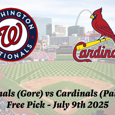 episode MLB Free Pick | Nationals vs Cardinals Prediction - 7/9/25 artwork