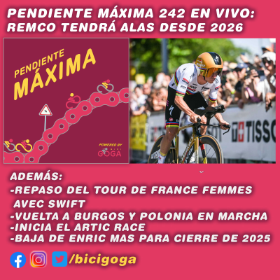 episode PENDIENTE MÁXIMA 242: Remco tendrá alas desde 2026 artwork