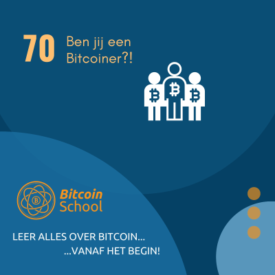 episode Les 70 - Ben jij een Bitcoiner? artwork