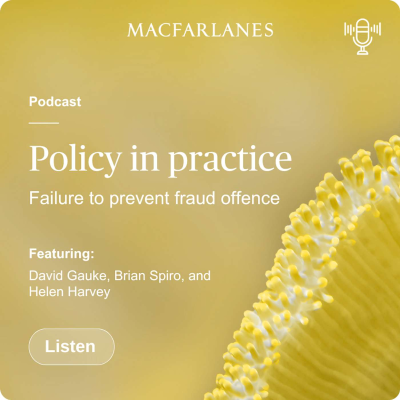 episode Policy in practice: failure to prevent fraud offence artwork