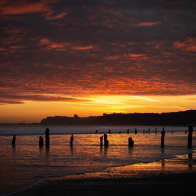 episode Sandsend waves artwork