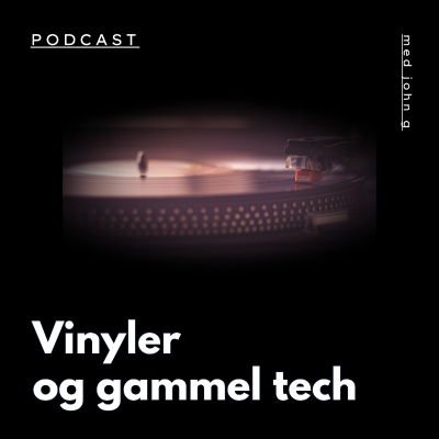 Gamle vinyler og tech der holder