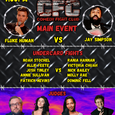 episode CFC 322 Fluke Human vs Jay Simpson artwork