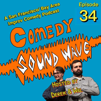 episode 34 Tess Middlebrook & Dwayne McDaniel! Hosted by Derek Magnuson & Will Maguire!!! at Pianofight 144 Taylor St. San Francisco artwork