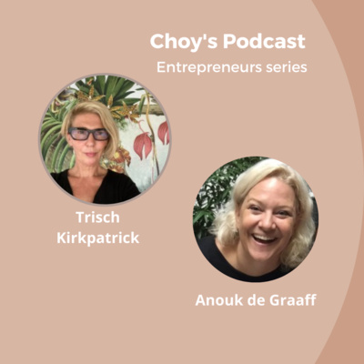 episode Interview with Trisch Kirkpatrick and Anouk de Graaff - international business consultants around the globe artwork