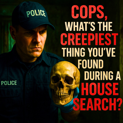 episode Cops, What's the Creepiest Thing You've Found During a House Search? artwork