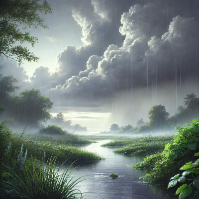 episode 🌧️ Song of Thunder and Rain: Calm Your Mind Under a Stormy Sky artwork