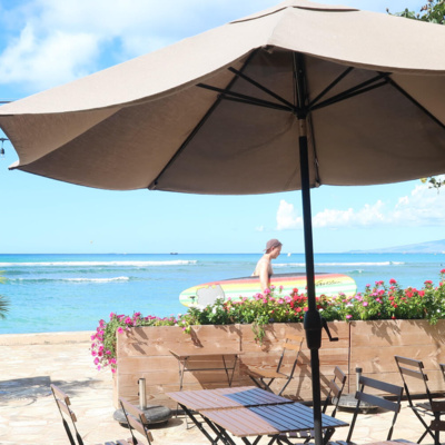 episode Peaceful Beach Cafe Ambience | Honolulu, HI artwork