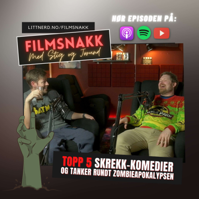 episode Topp 5 Skrekk-komedier og tanker rundt zombieapokalypsen artwork