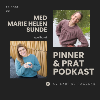 episode # 22 Pinner & Prat med Marie Helen Sunde artwork