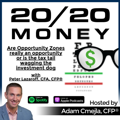 episode Are Opportunity Zones really an opportunity or is the tax tail wagging the investment dog with Peter Lazaroff, CFA, CFP® artwork