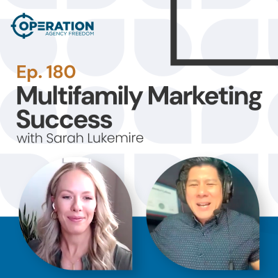 episode 180 OAF: Multifamily Marketing Success With Sarah Lukemire artwork