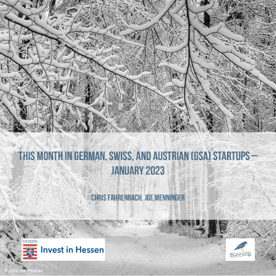 episode This Month in German, Swiss, and Austrian (GSA) Startups - January 2023 artwork