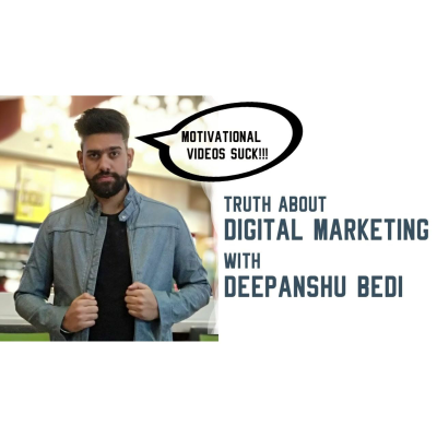 episode Truths about Internet Marketing by Deepanshu Bedi artwork