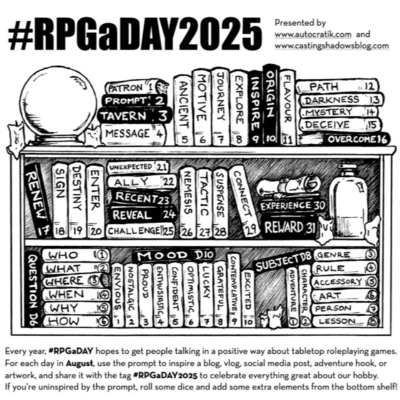episode Between the Borderlands: Legend, Jam, Heroes & RPGaDay artwork