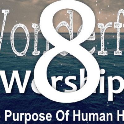 episode WONDERFUL WORSHIP Is The Purpose Of Human History - Psalm 33 - Audio artwork