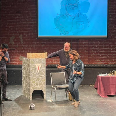 episode RealTime Arts’ Molly & Rusty on interactive happenings in Pittsburgh, where it's all about "Feeling the bean" artwork