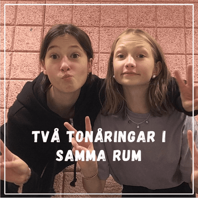 Två tonåringar i samma rum