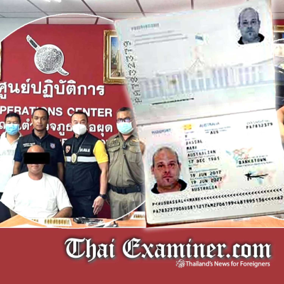 episode Australian travelling with family arrested for illegal gun possession boarding a Ko Samui flight artwork