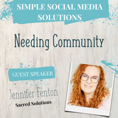 episode Needing Community with Jennifer Fenton artwork