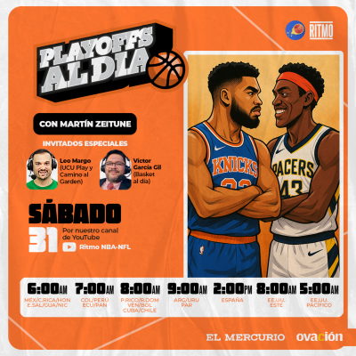 episode Previa del sexto juego NYK-IND | 5 cosas para ver en la WNBA 🏀 PLAYOFFS AL DÍA #42 | Ritmo NBA T6 E130 artwork