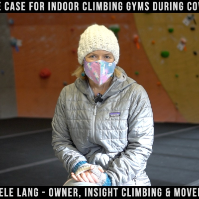 episode The Case For Indoor Climbing Gyms During COVID with Michele Lang of Insight Climbing & Movement artwork