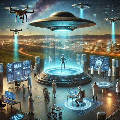episode Ufology in the AI Age trailer. artwork