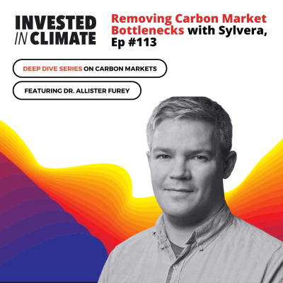 episode Removing Carbon Market Bottlenecks with Sylvera, Ep #113 artwork