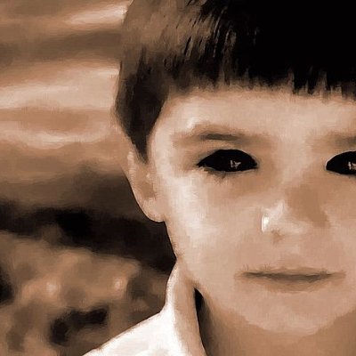 episode Staring into Darkness: The Mystery of the Black Eyed Children Eps. 449 artwork